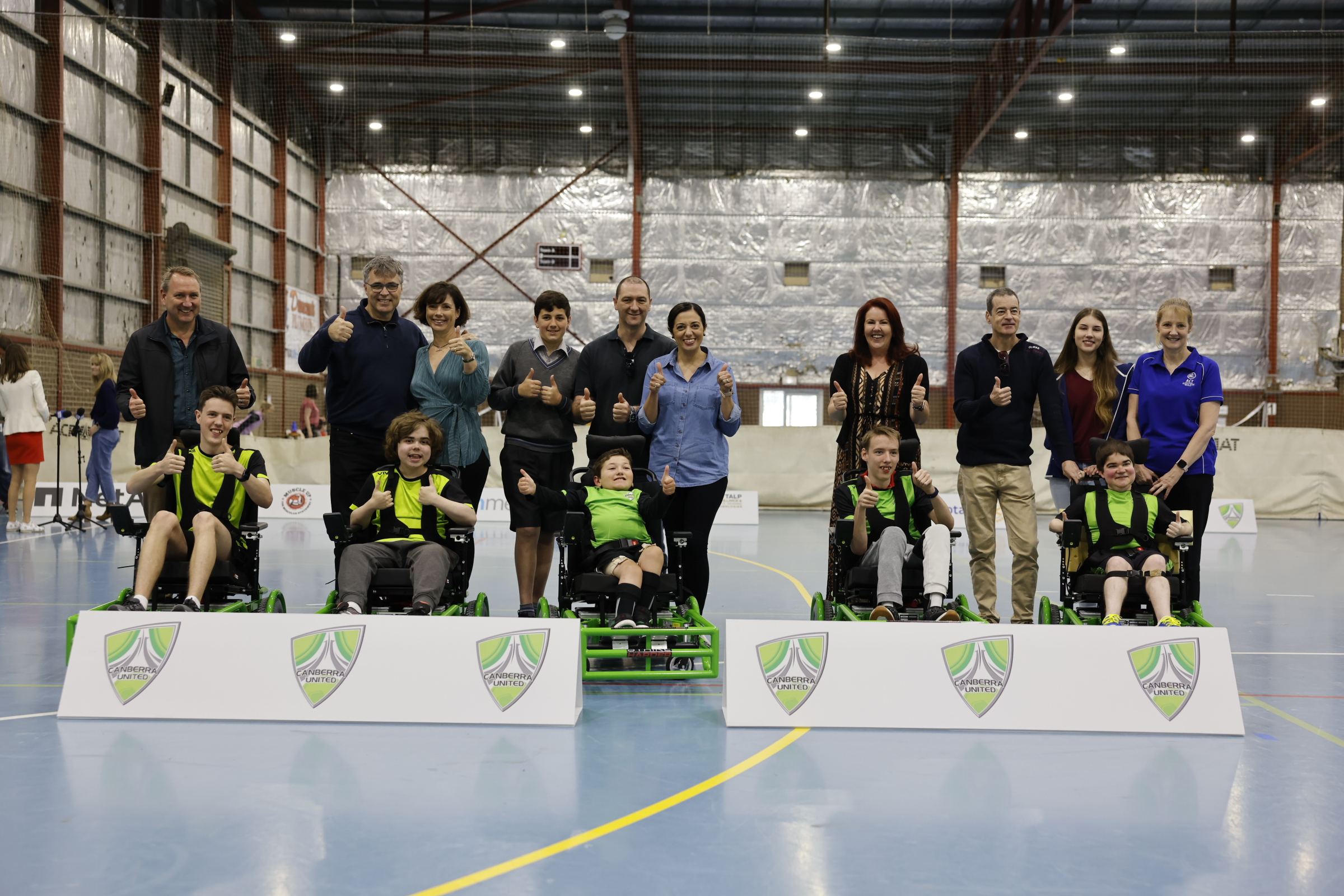 Canberra United powerchair 3